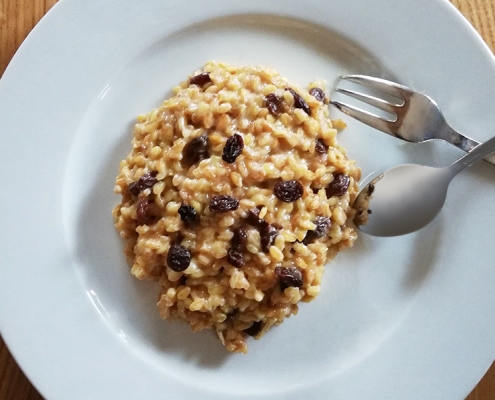 Einkorn Milchreis