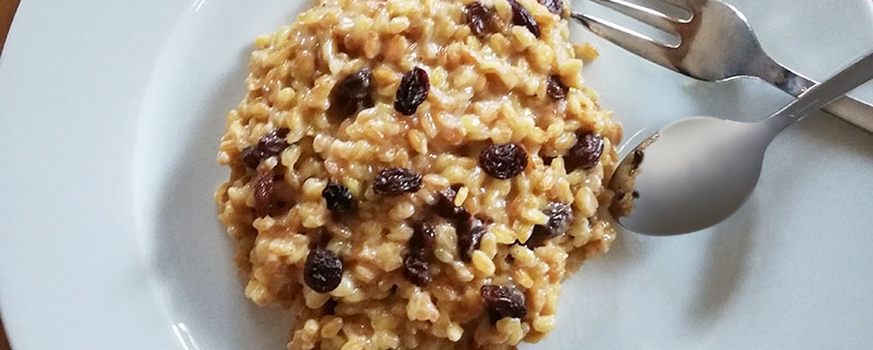 Einkorn Milchreis